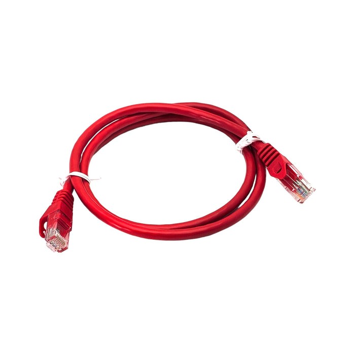 Patch Cord  |  Cat6,  Snagless Red  5ft