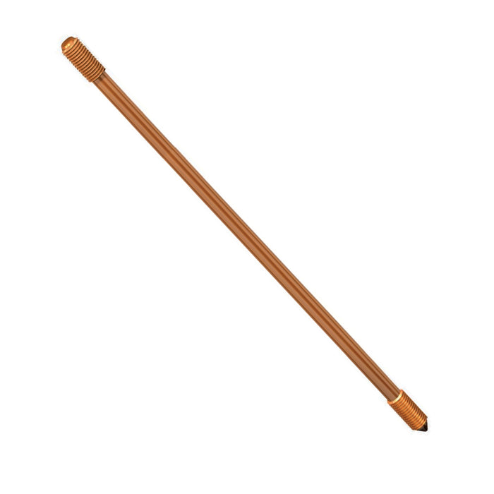 Sectional Copper Bonded Steel Grounding Rod 3/4 X 10 FT