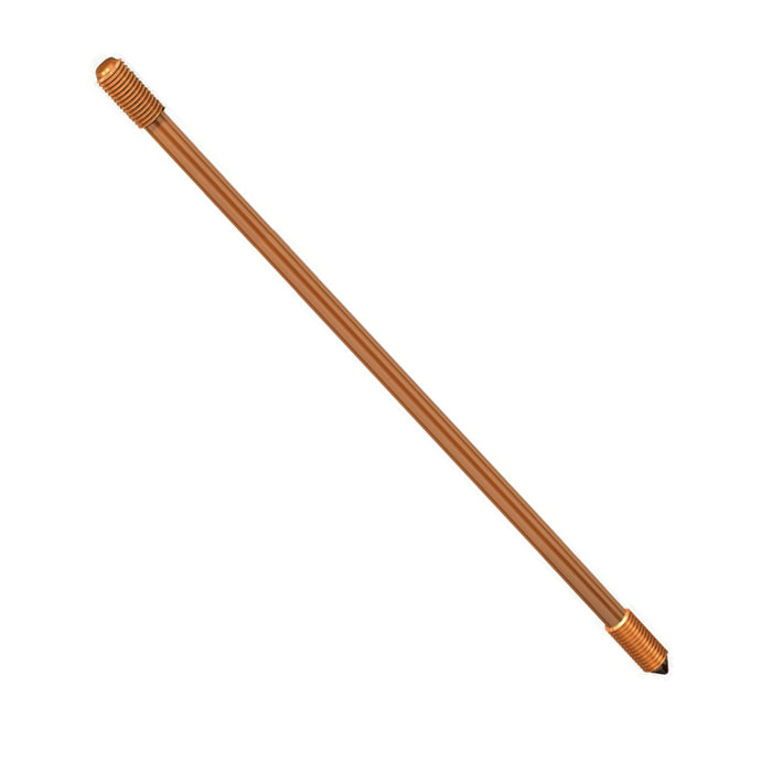 Sectional Copper Bonded Steel Grounding Rod 1/2 X 8 FT
