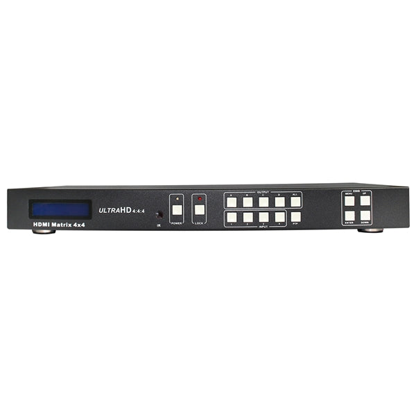 Audio Video Matrix | 4x4 HDMI Matrix, 18Gbps | HDMI2.0 and HDCP 2.2 - Conversions Technology