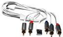 Omicron® | Specialty Cables | Apple Dock Connector to Component AV Cable with USB - Conversions Technology