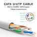 Cat6 CMP 1000ft Box | Blue | Bare Copper | Plenum | Ethernet Cable - Conversions Technology