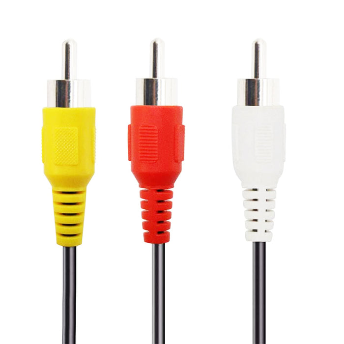 Audio Video Cables | RCA Composite Cable Yellow/White/red | 25ft - Conversions Technology
