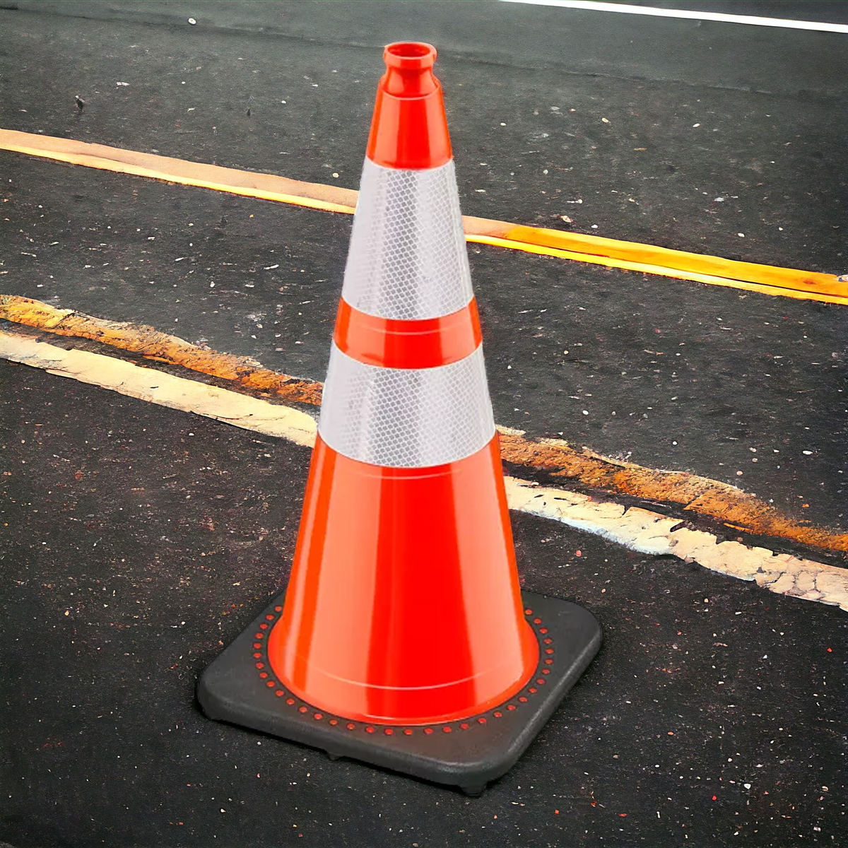 Safety Cones traffic safety — Conversions Technology
