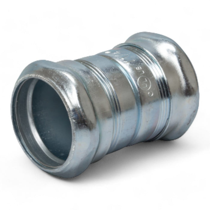 EMT Compression Coupling - Steel with Zinc Plated 1”