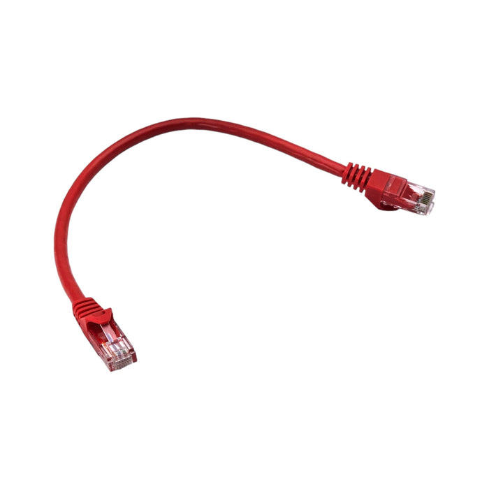 Patch Cord  | Cat6 High speed ethernet patch cable  Red  1ft