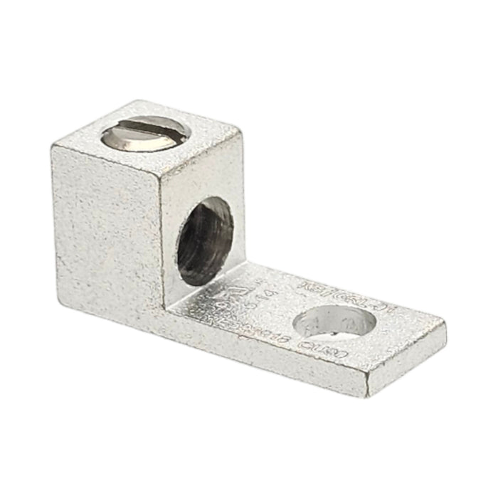 Aluminum Single Barrel Connectors 14 - 6 AWG - 1/4"