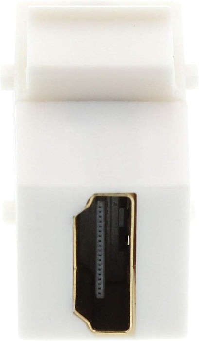 Keystone Insert  |  HDMI  |  Coupler Jack,  White