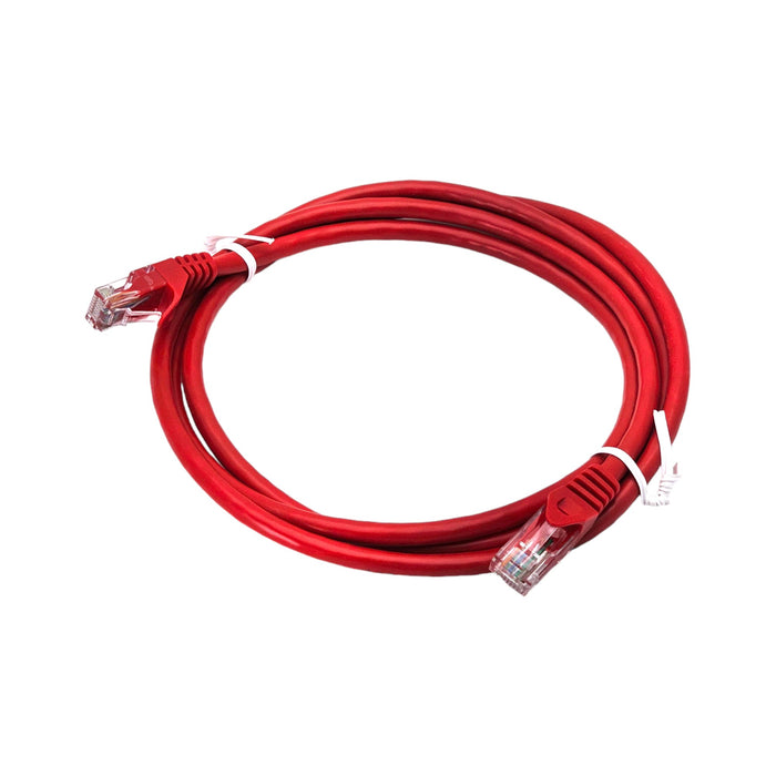 Patch Cord  |  Cat6,  Snagless  Red  7ft