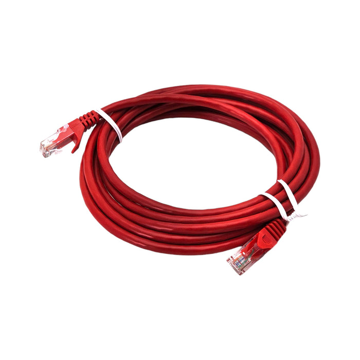 Patch Cord  |  Cat6,  Snagless Red  14ft