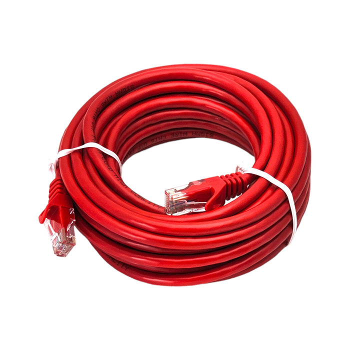 Patch Cord  | Cat6,  Snagless Red  50ft