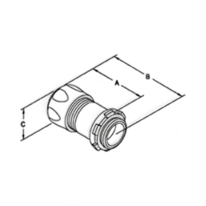 EMT Compression Connector 1-1/2"