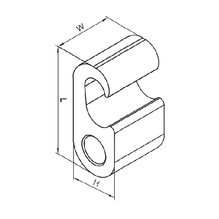 6 Type Irreversible Compression Connector 6-2STR 8-6 STR