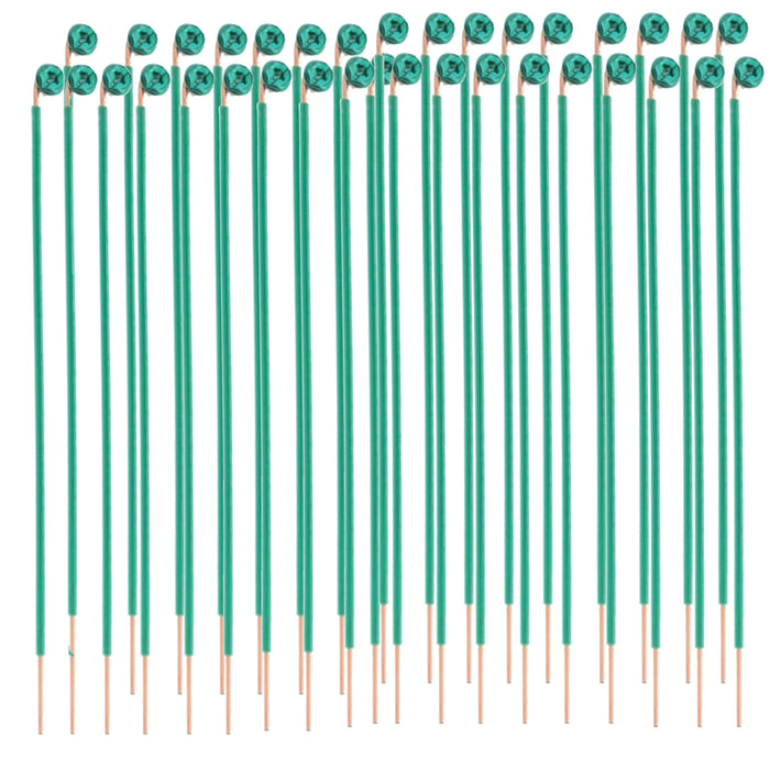 12 AWG Solid Grounding Pigtails with Screws - 50-Pack
