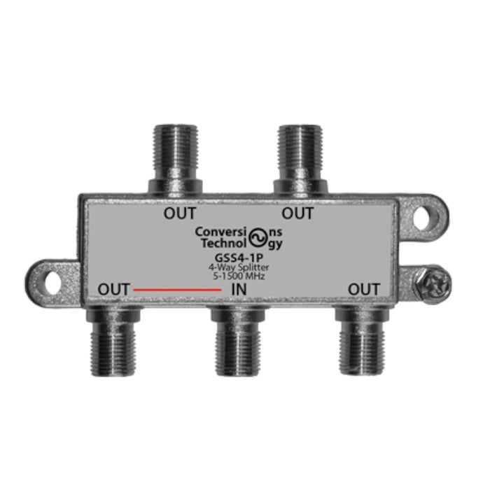 Splitter  |  1000 MHz   4-way   Digital Cable Splitter