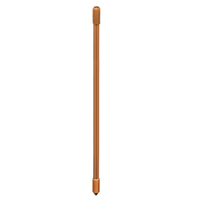 Sectional Copper Bonded Steel Grounding Rod 1/2 X 6 FT