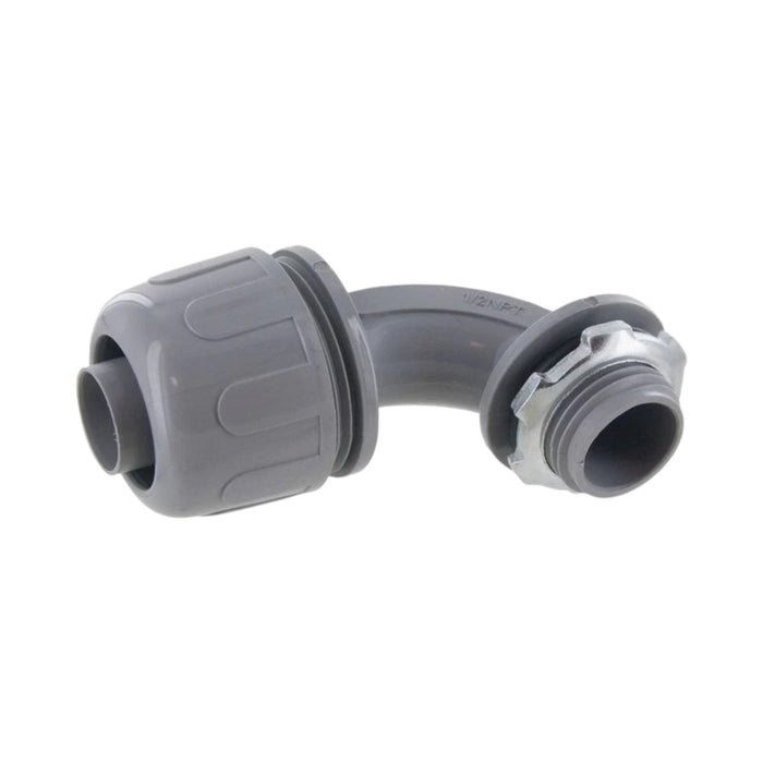 Non-Metallic 90° Angle Liquid Tight Connector - 3/4"