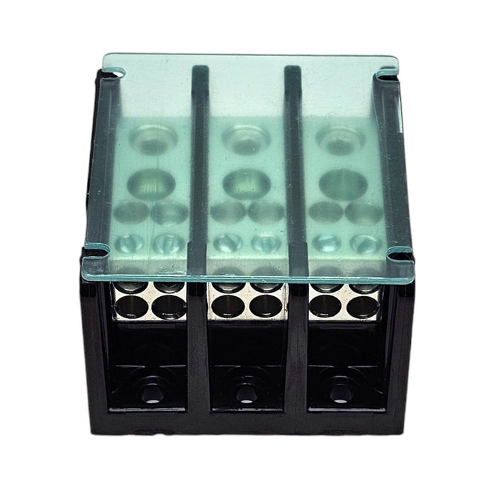 Power Distribution Block 3 Pole 1 input 4 output 600 VAC 175 AMP