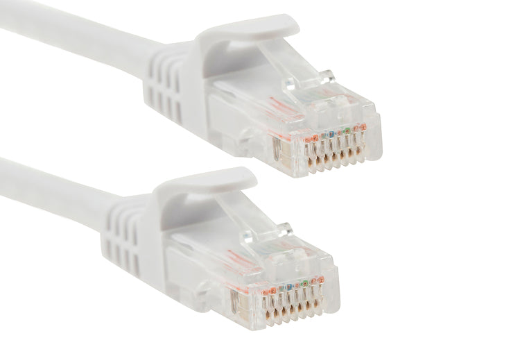 Cat6 patch cable Snaggles White 14ft