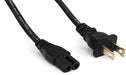 Theta®  |  Power Cord D Type  for set top box/modems,  6ft - Conversions Technology