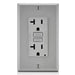 AC Outlet | 20 Amp GFCI Decorator Residential-Commercial (Gray) - Conversions Technology