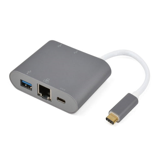 Koppa® Hub | USB 3.1 Type-C to USB 3.0[x3] + Gigabit Ethernet - Conversions Technology