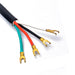Power Cable | 50 Amp 4 ft. 6/2+8/2AWG Dryer extension cord with spade terminals - Conversions Technology