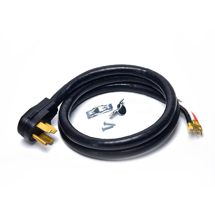 Power Cable | 50 Amp 4 ft. 6/2+8/2AWG Dryer cord with spade terminals - Conversions Technology