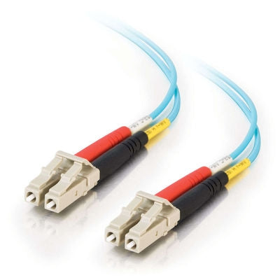 Zeta® | Fiber Optic Cable, LC - LC Duplex 10 Gig 50/125 Multimode, 15M - Conversions Technology