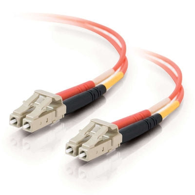 Zeta® | Fiber Optic Cable, LC - LC Duplex 50/125 Multimode, 15M - Conversions Technology