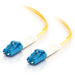 Zeta® | Fiber Optic Cable, LC - LC Duplex 9/125 Singlemode, 25M - Conversions Technology