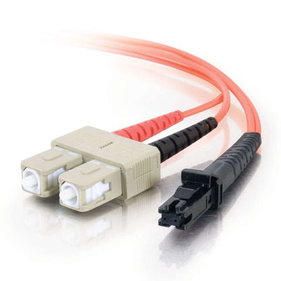 Fiber Optic Cable, MTRJ - SC Duplex 50/125 Multimode, 20M - Conversions Technology