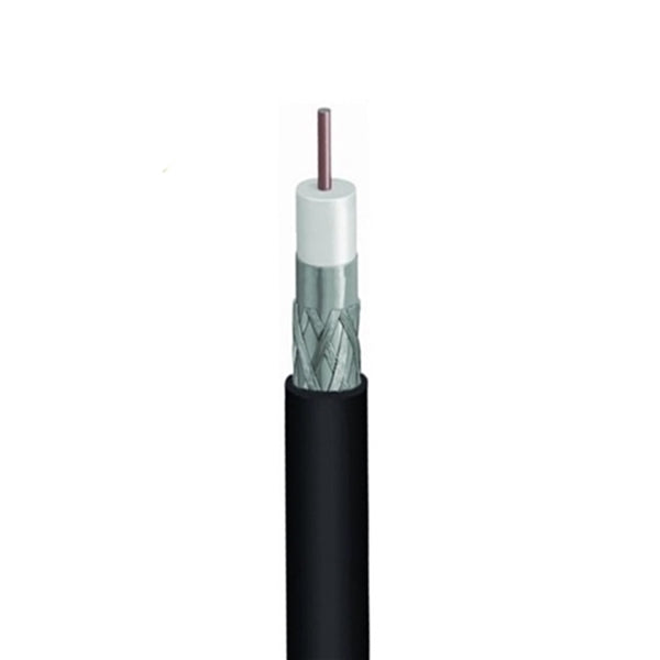 Sigma Wire & Cable, Bulk RG6 Coaxial Cable, Dual Shield, 60% Braid