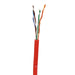 Cat6 Solid PVC 1000ft, Box | RED | Solid Bare Copper | 23 Awg UTP Ethernet Cable - Conversions Technology