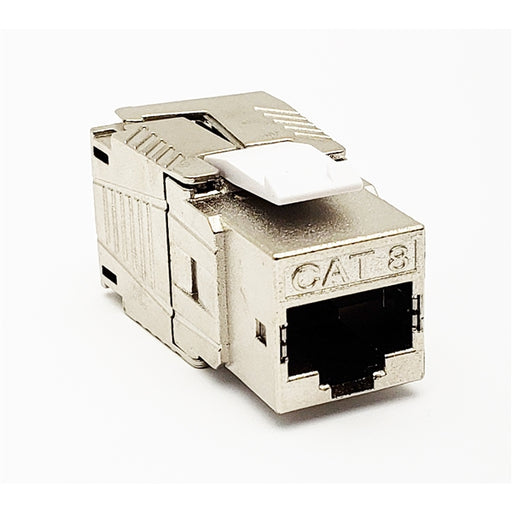 Connector RJ45 | Cat8 8P8C Modular, Field Terminable Plug, Shielded, Snap-In Boot - Conversions Technology
