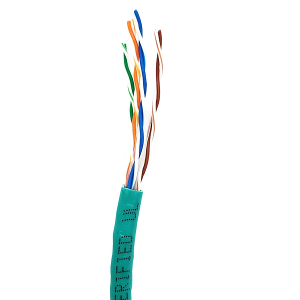 Cat5e CMR 1000ft Box | Green | Bare Copper | Riser | Ethernet Cable - Conversions Technology