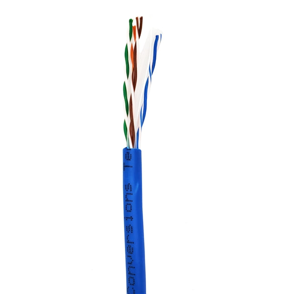 Cat5e CMR 1000ft Box | Blue | Bare Copper | Riser | Ethernet Cable - Conversions Technology