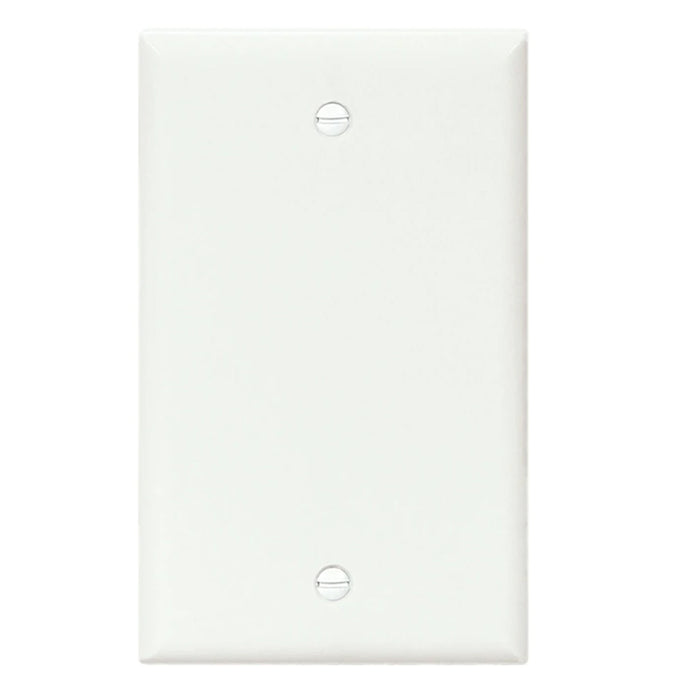 Blank Wall Plate | 1 Gang | white