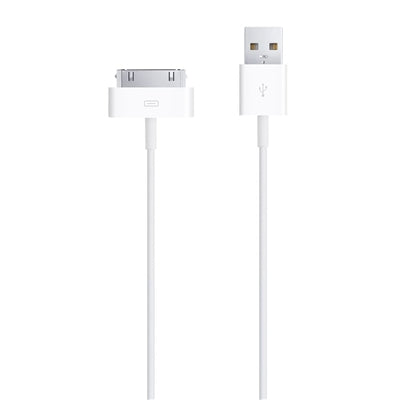 Omicron®  |  Specialty Cables  |  Apple 30-pin to USB,   (Pure White) - Conversions Technology