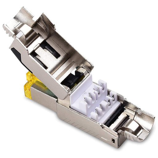 Connector RJ45 | Cat8 8P8C Modular, Field Terminable Plug, Shielded, Snap-In Boot - Conversions Technology