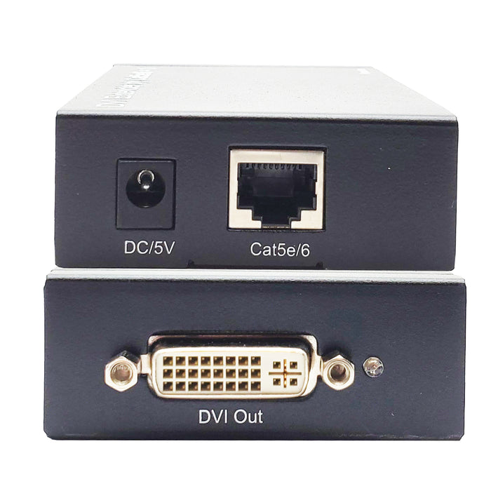 Audio Video Extender | DVI over Cat5e, 300ft - Conversions Technology
