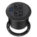 Embedded Power | Desktop Power Grommet with USB Hidden Power Socket - Conversions Technology