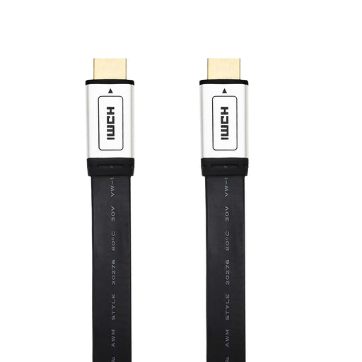 HDMI Flat Cable High Speed w/Ethernet, Flat (Multiple Lengths Available) - Conversions Technology