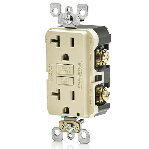 AC Outlet | 20 Amp GFCI Decorator Residential-Commercial (Almond) - Conversions Technology