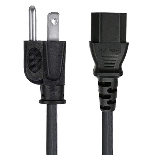 Theta® | Power Cord, IEC-320-C14 to IEC-320-C13 18AWG, 12ft - Conversions Technology