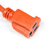 Extension Cord | 100 ft 3-wire extension cord 12/3 orange indoor outdoor - Conversions Technology