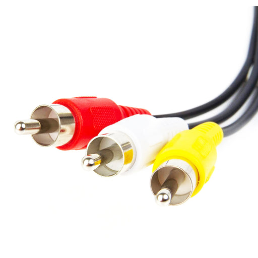 Audio Cables | RCA Composite Cable Yellow/White/red | 12ft — Conversions Technology