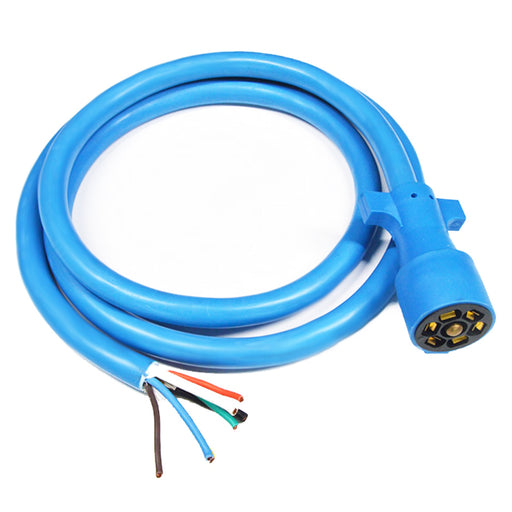 RV Marine | 8 ft 7-Way Heavy duty cold weather trailer RV cable - Conversions Technology