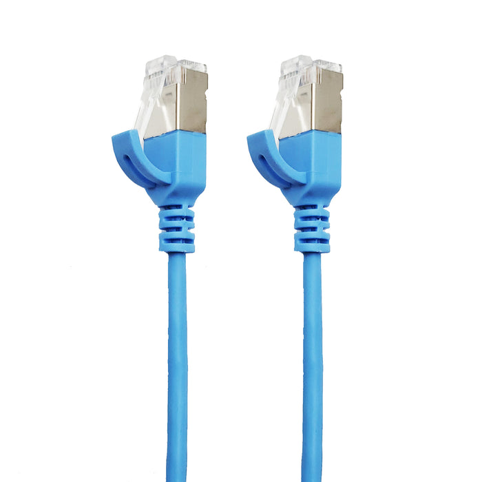 Sigma Wire & Cable | Sigma7 Super Slim Premium Patch Cable | Cat7, Blue 5ft - Conversions Technology