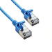 Sigma Wire & Cable | Sigma7 Super Slim Premium Patch Cable | Cat7, Blue 3ft - Conversions Technology